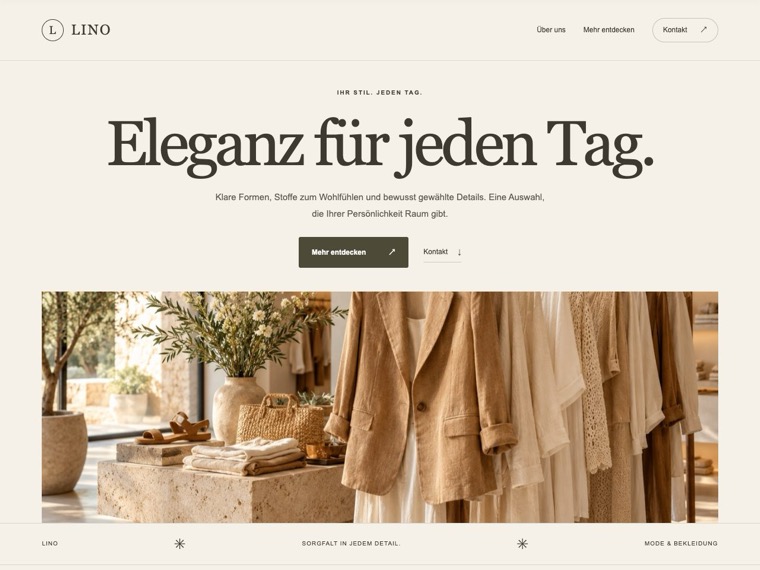 Mode & Bekleidung — Lino