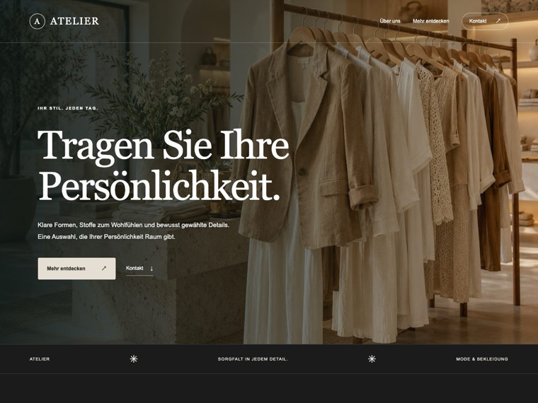 Mode & Bekleidung — Atelier