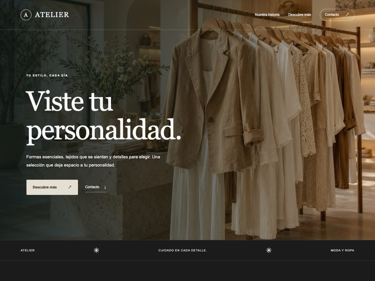 Moda y ropa — Atelier