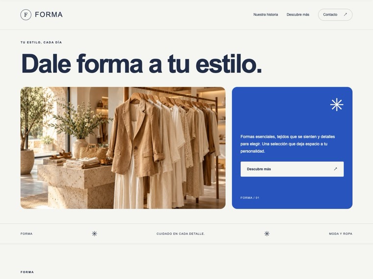Moda y ropa — Forma