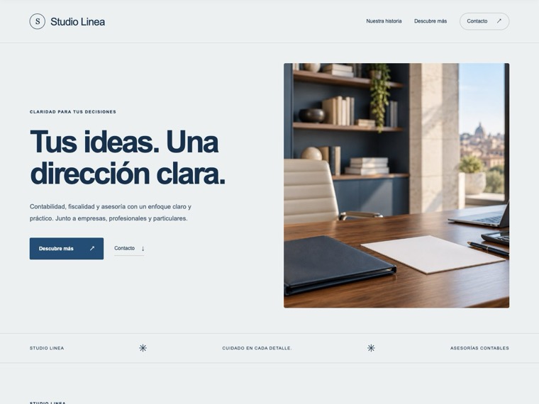Asesorías contables — Studio Linea
