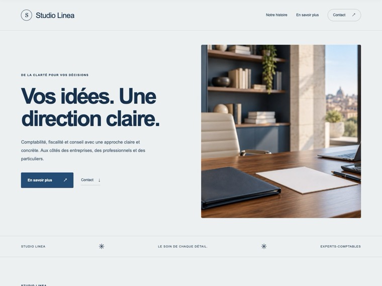 Experts-comptables — Studio Linea