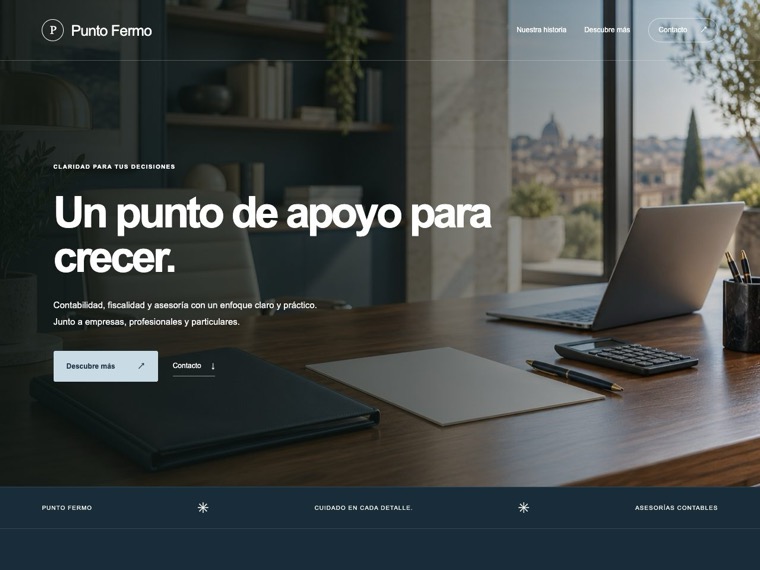 Asesorías contables — Punto Fermo