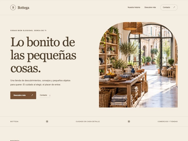 Comercios y tiendas — Bottega