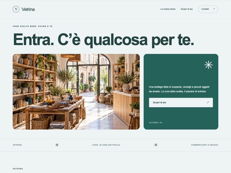 Commercianti e negozi — Vetrina