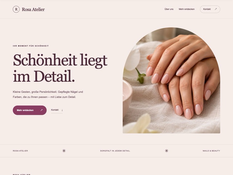 Nails & Beauty — Rosa Atelier