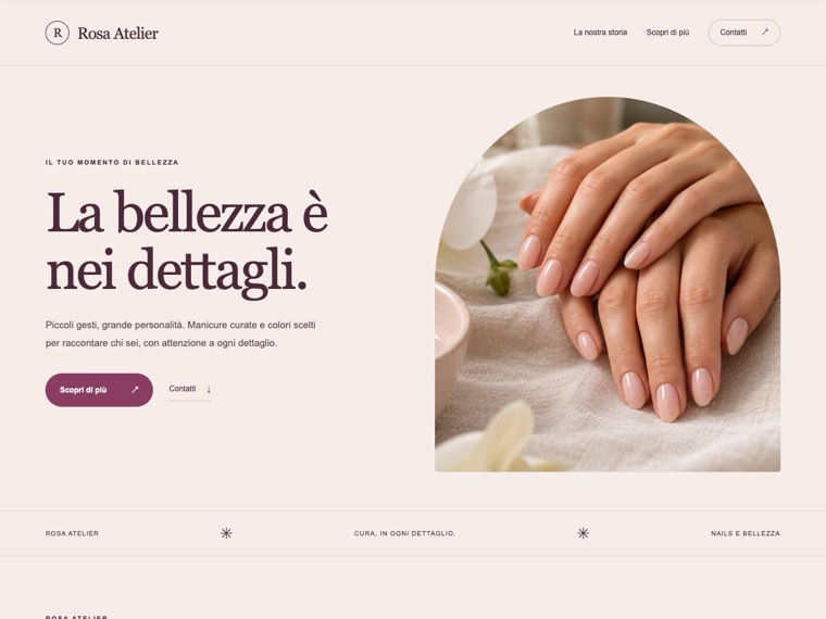 Nails e bellezza — Rosa Atelier