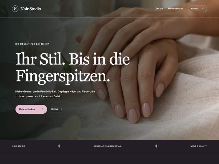 Nails & Beauty — Noir Studio