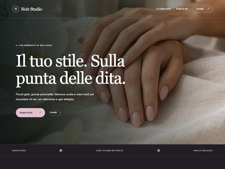 Nails e bellezza — Noir Studio