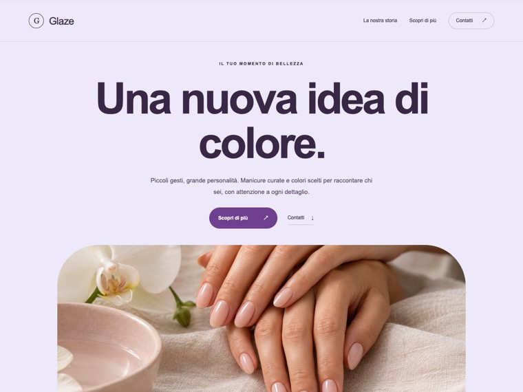 Nails e bellezza — Glaze