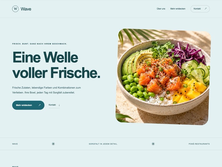 Poké-Restaurants — Wave