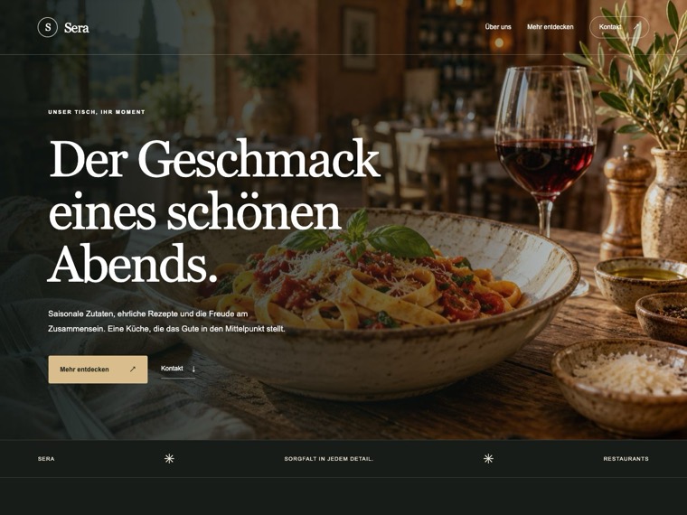Restaurants — Sera