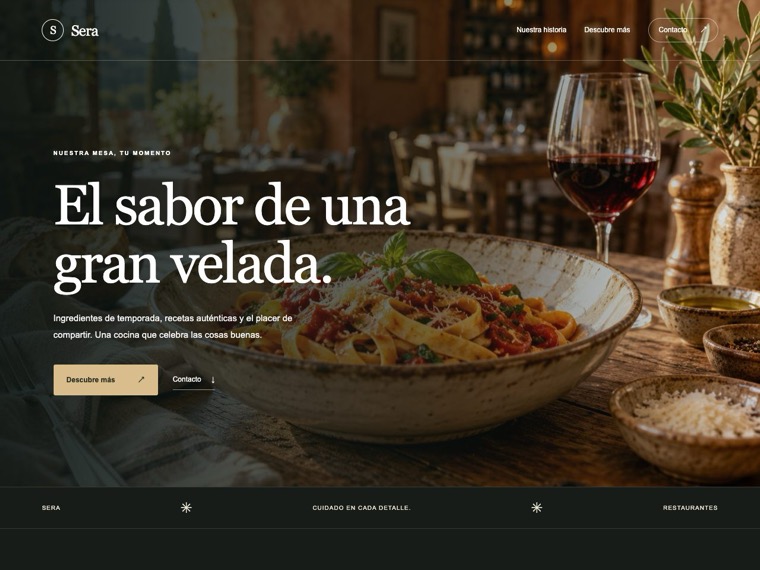 Restaurantes — Sera