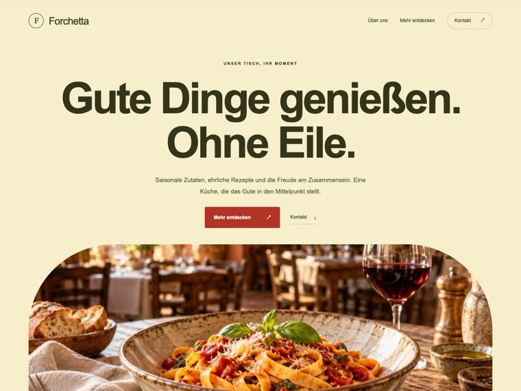 Restaurants — Forchetta