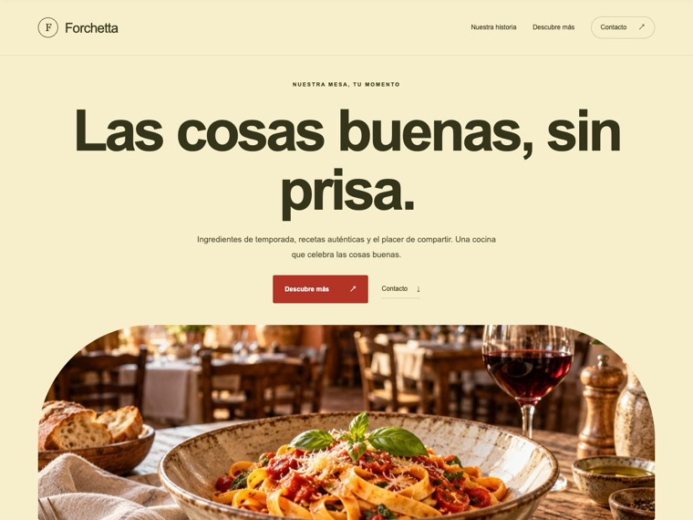 Restaurantes — Forchetta
