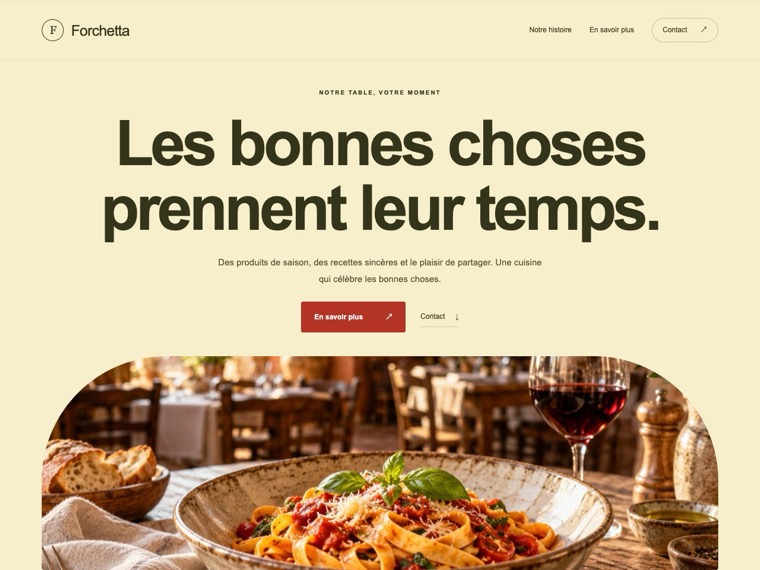 Restaurants — Forchetta