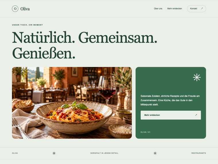 Restaurants — Oliva