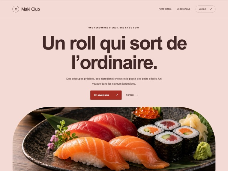 Sushi — Maki Club