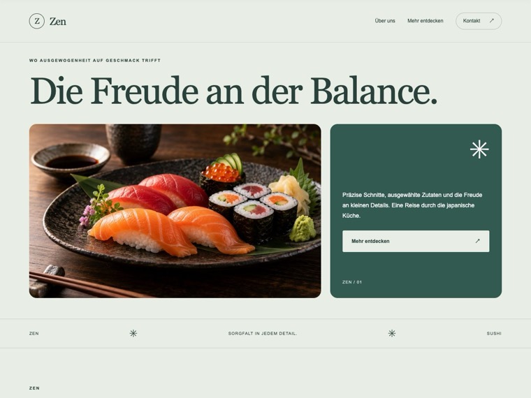 Sushi — Zen